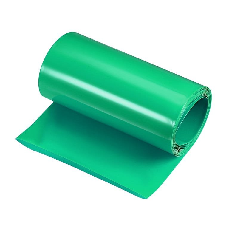 bioaqualife: A roll of green plastic sheeting partially unrolled against a white background.