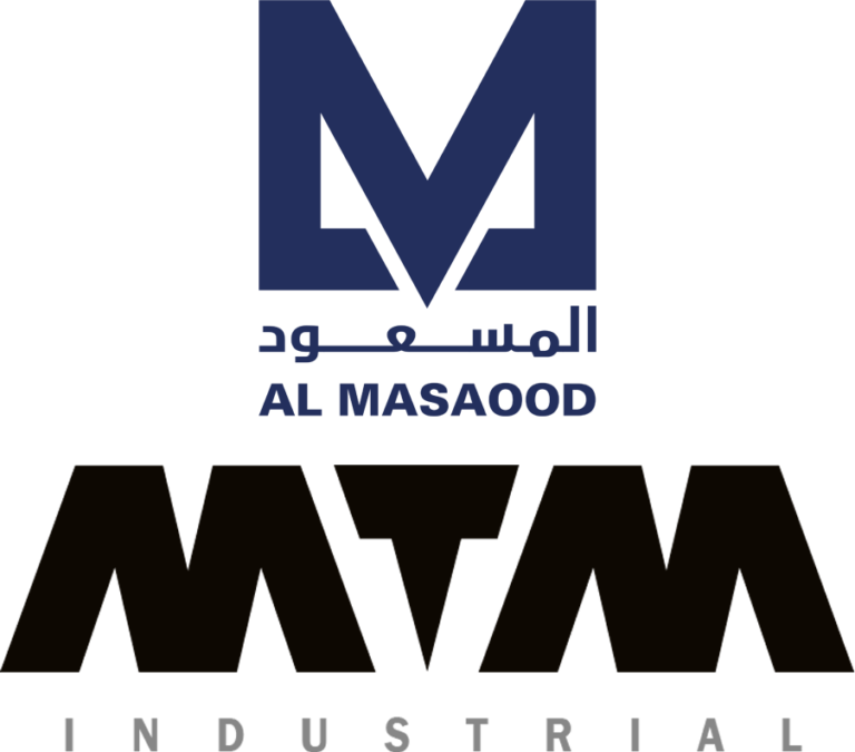 bioaqualife: Logo featuring a large blue "M" above Arabic text and the words "AL MASAOOD." Below, bold black letters spell "MTM" with "INDUSTRIAL" in gray underneath.