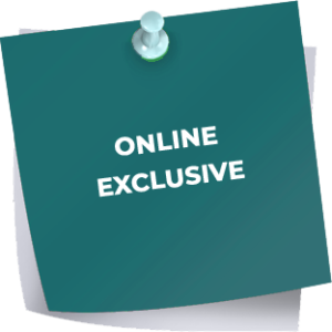 bioaqualife: A teal sticky note pinned with a pushpin, displaying the words "ONLINE EXCLUSIVE" in bold white letters.